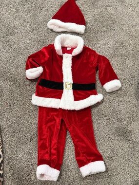 Toddler Santa Outfit